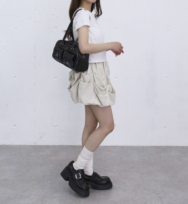 archives「ランダムタックバルーンミニＳＫ」|スカート|