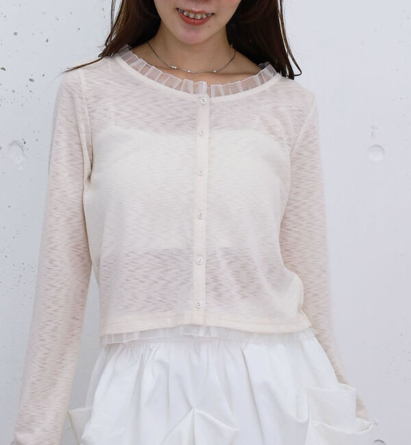 archives「フリルレイヤードシアーＣＴＣＤ」|Tシャツ・カットソー|