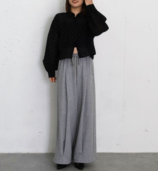 archives「ラインストーンシアーショートシャツ」|シャツ・ブラウス|