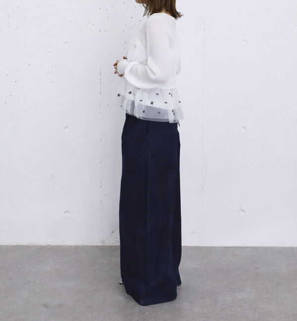 archives「シアーニットボレロ＋花柄チュールペプラムキャミＳＥＴ」|カーディガン|