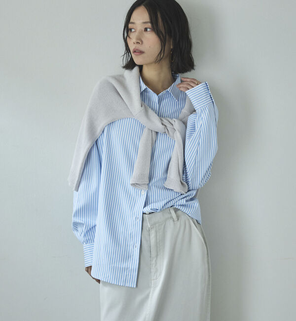 Doux archives「ベーシックストライプシャツ」|シャツ・ブラウス|