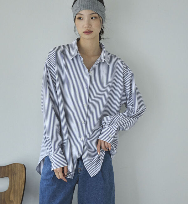 Doux archives「ベーシックストライプシャツ」|シャツ・ブラウス|
