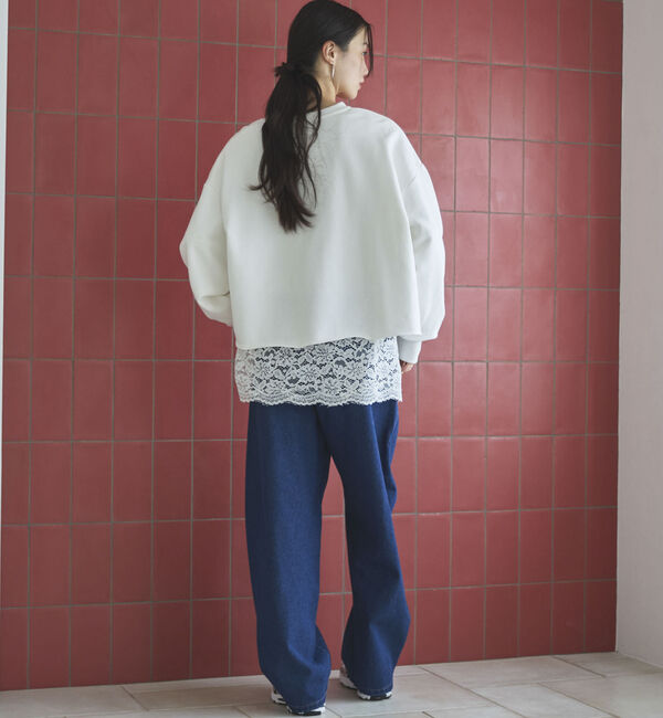 Doux archives「キーネックスウェットプルオーバー」|Tシャツ・カットソー|