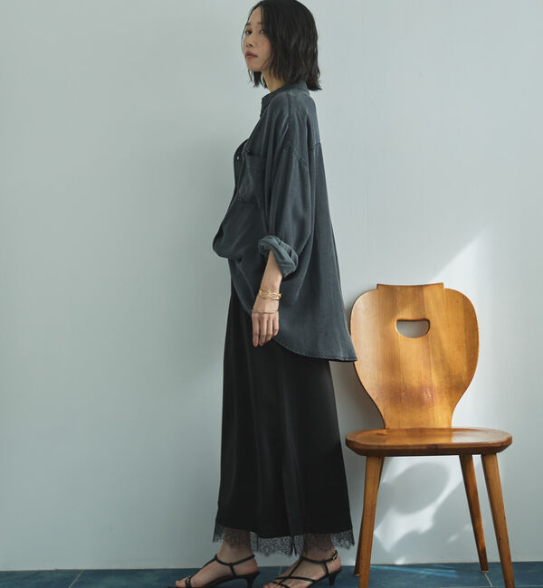 Doux archives「レースサテンスカート」|スカート|