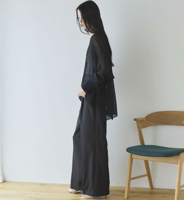 Doux archives「ウォッシャブルセンタープレスパンツ」|チノ|