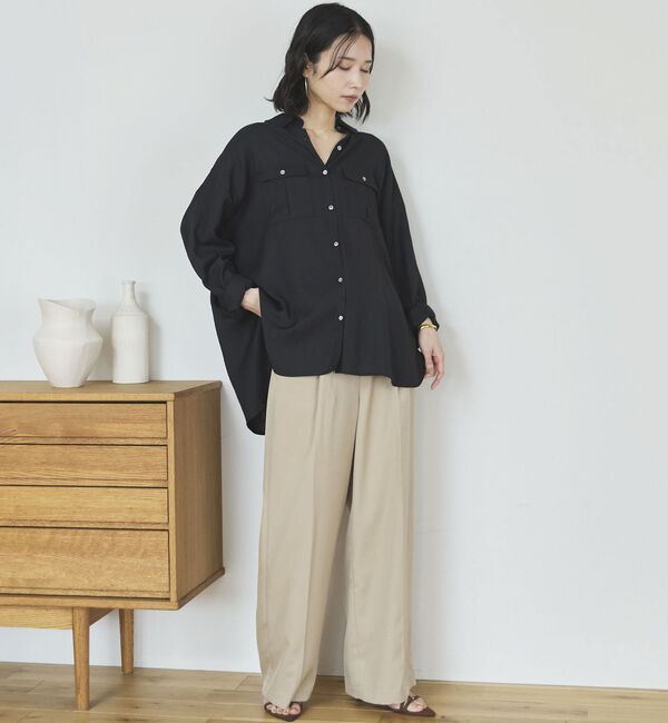 Doux archives「ウォッシャブルセンタープレスパンツ」|チノ|