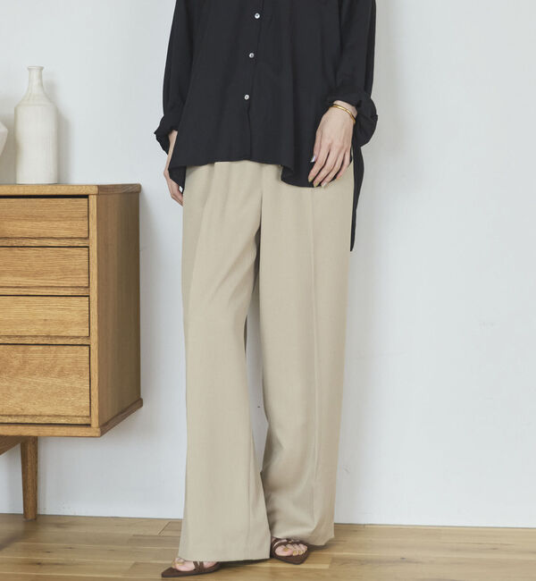 Doux archives「ウォッシャブルセンタープレスパンツ」|チノ|