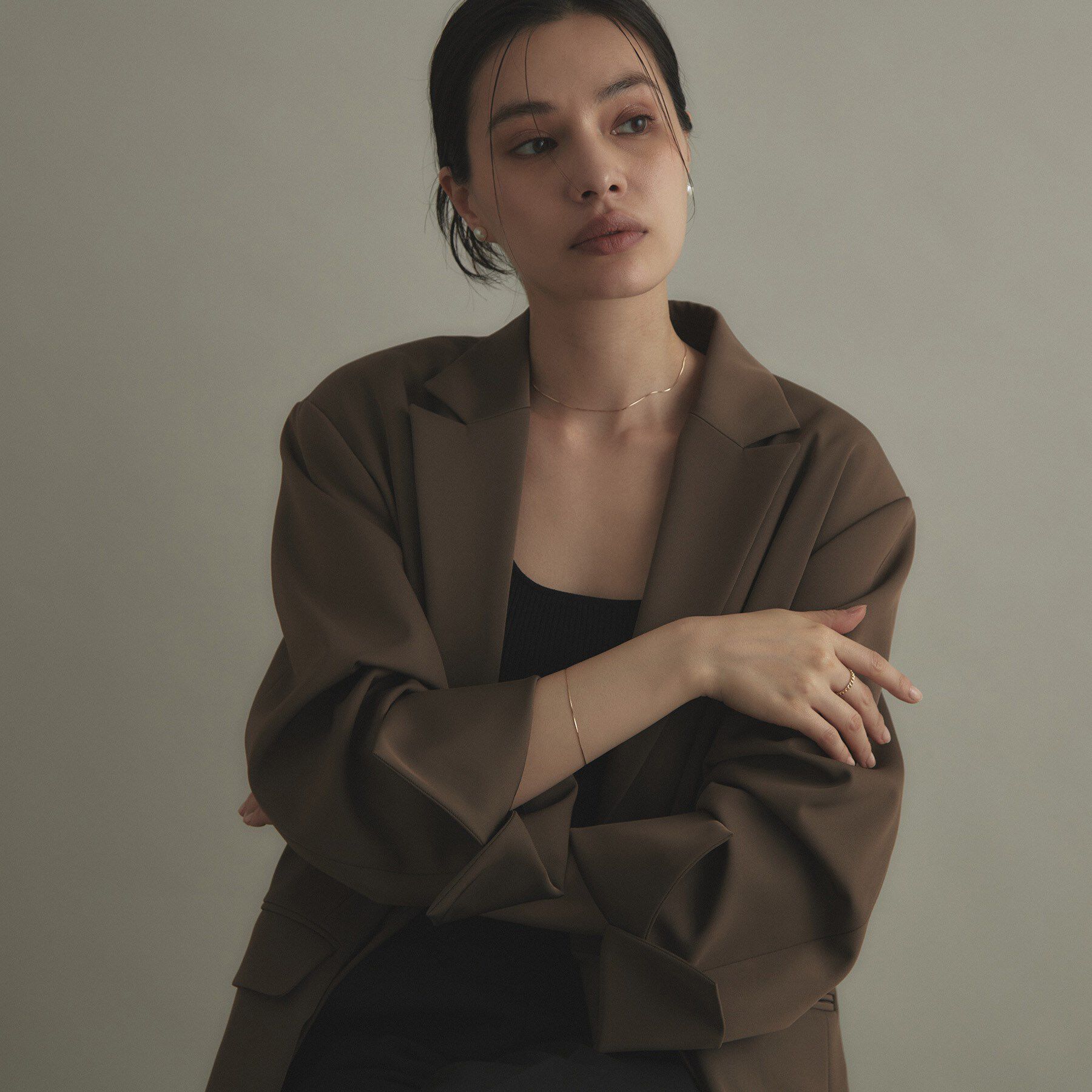 COCOSHNIK「K10コンパクトチェーン ブレスレット」|ブレスレット・バングル|