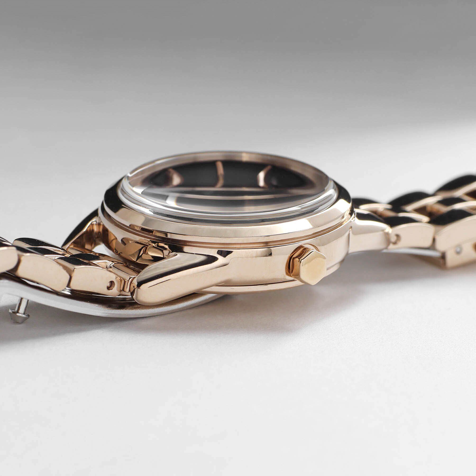 COCOSHNIK「RGラウンド ブレスレットウォッチ（ブラックマット）」|腕時計|