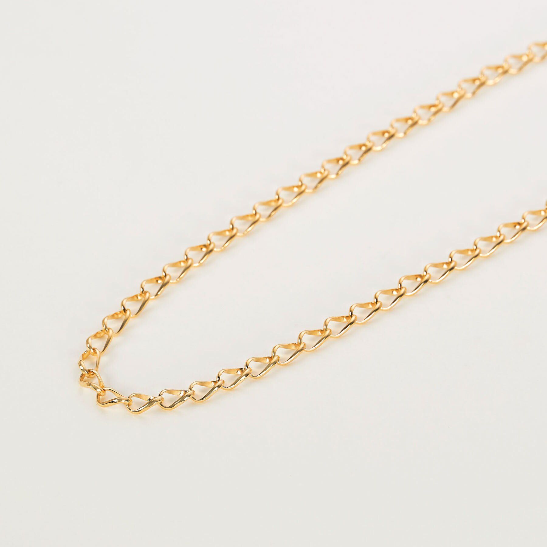 COCOSHNIK「K10アラメキヘイチェーン ネックレス」|ネックレス|