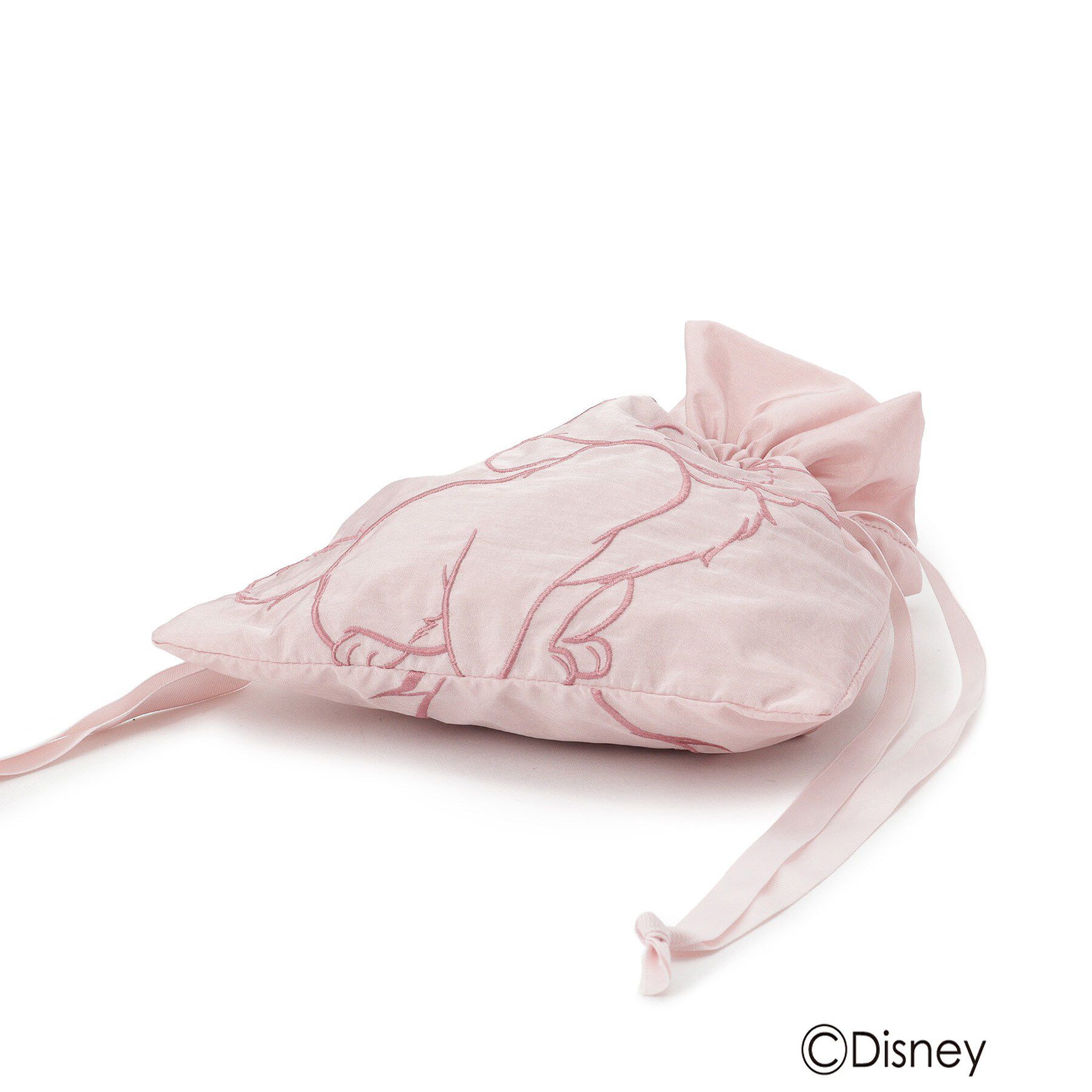 SHOO･LA･RUE「【Disney】キャット刺繍巾着」|ポーチ|