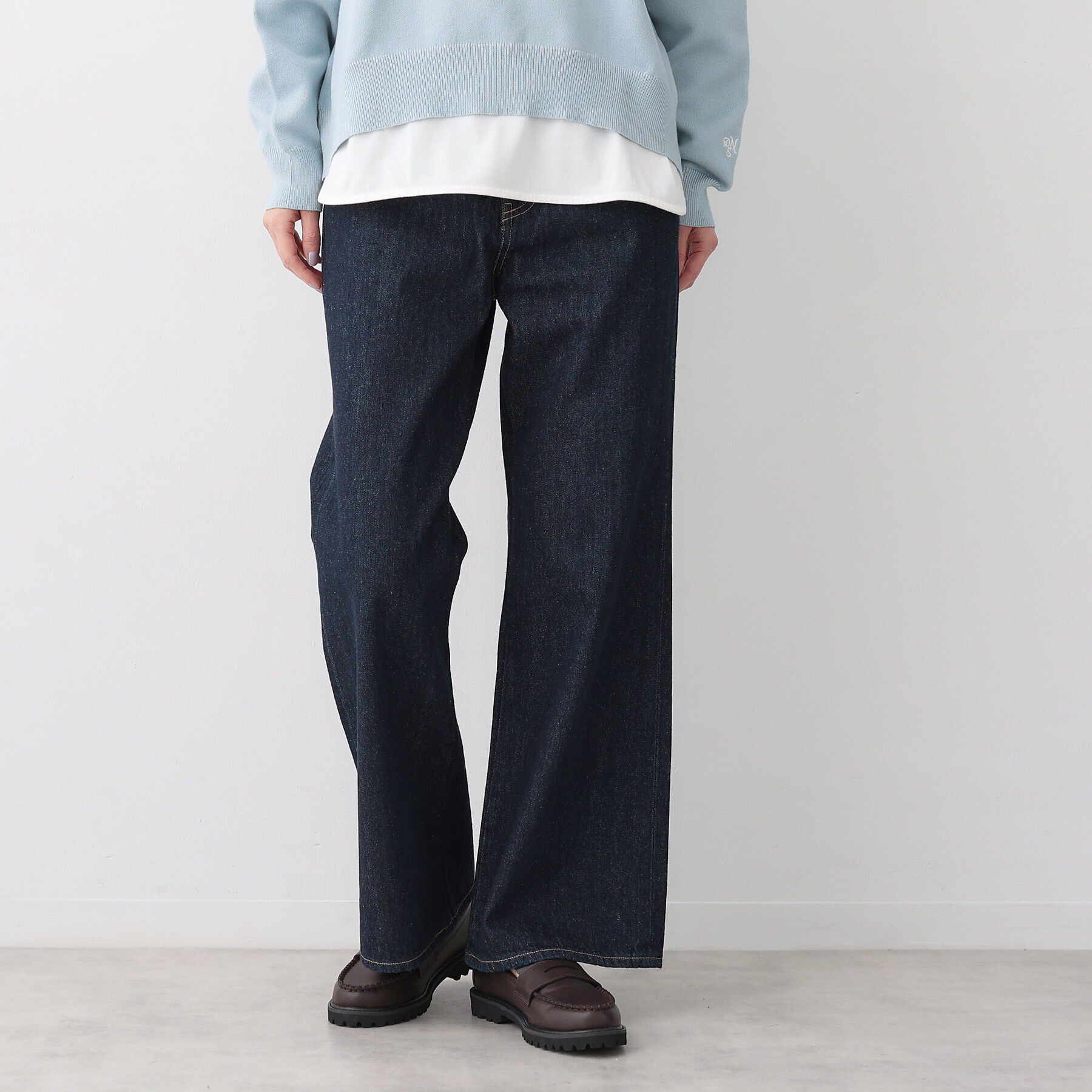 Dessin「【洗える】リラックスフレアシルエット12OZデニム」|その他|