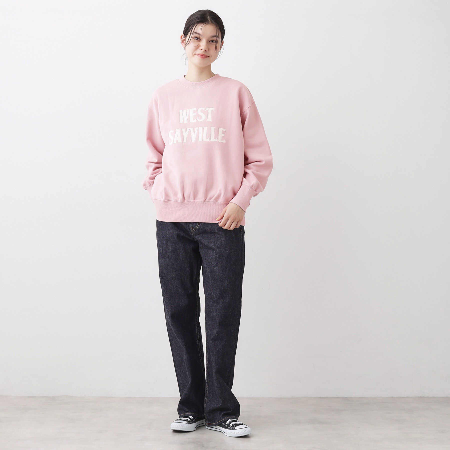 Dessin「【洗える】オーガニックコットン裏毛ロゴスウェット」|パーカー|