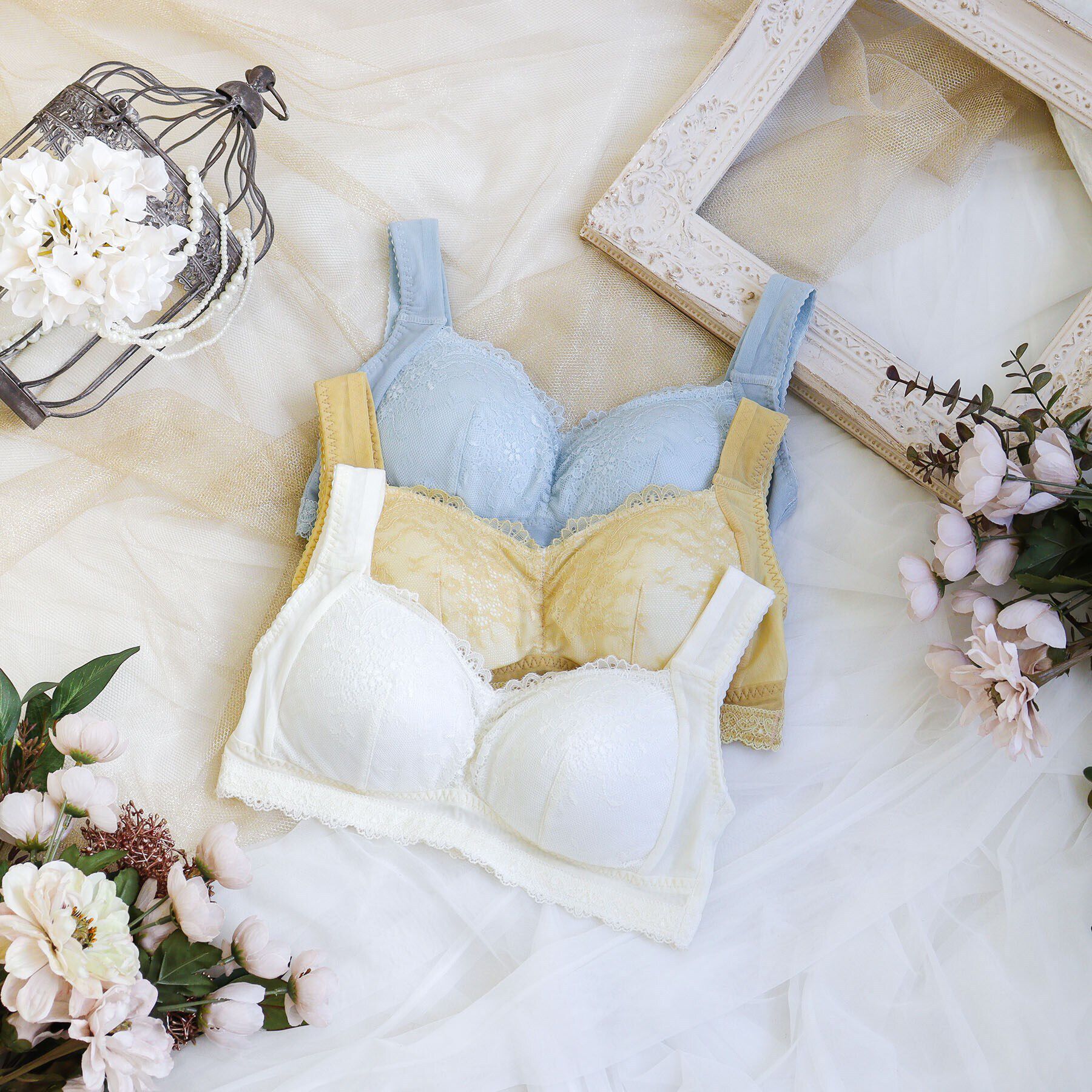 Risa Magli「シーラ おやすみブラ（3L）」|インナー|