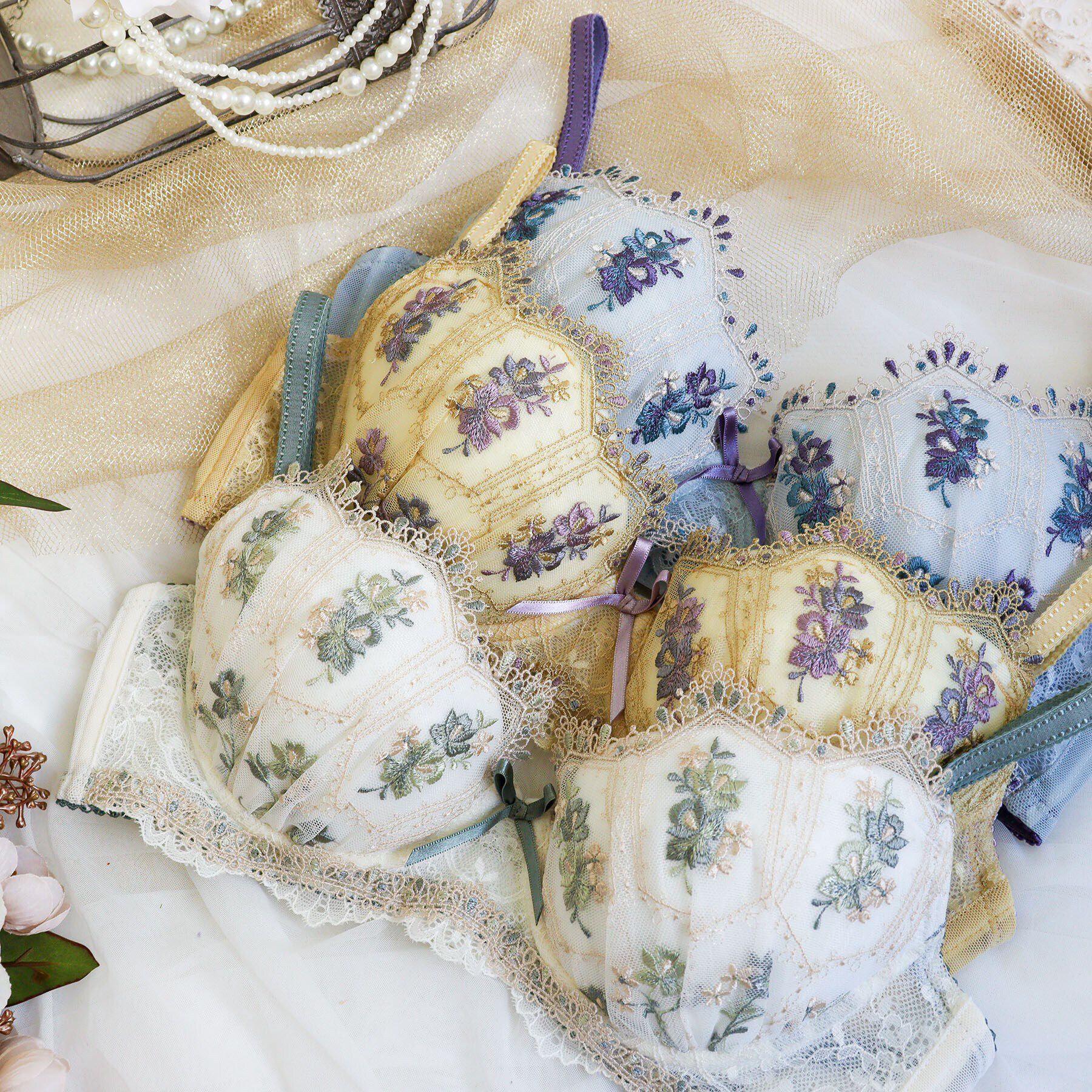 Risa Magli「シーラ ブラジャー（E-F）＜スウィートリッチ＞」|インナー|