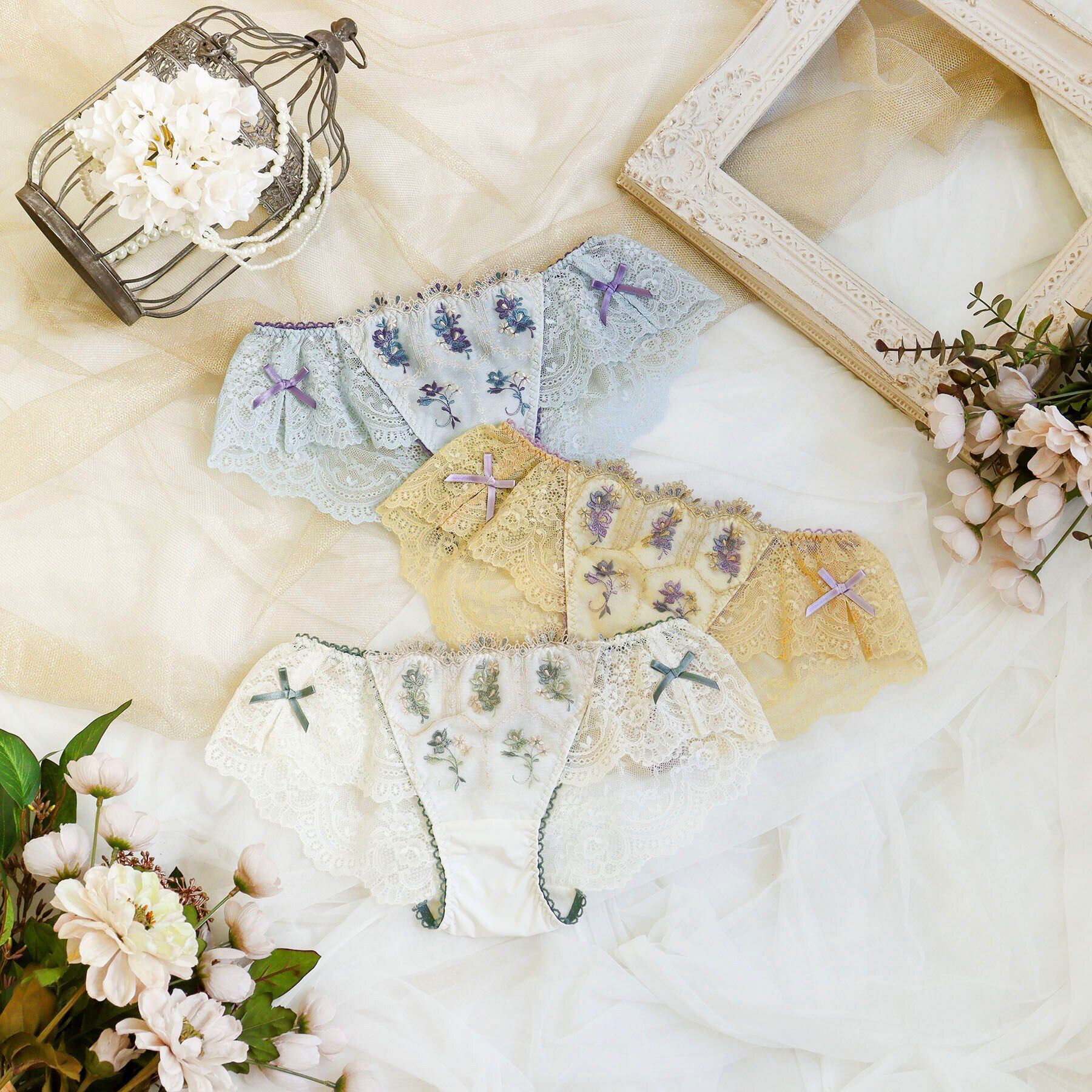 Risa Magli「シーラ レースショーツ」|インナー|