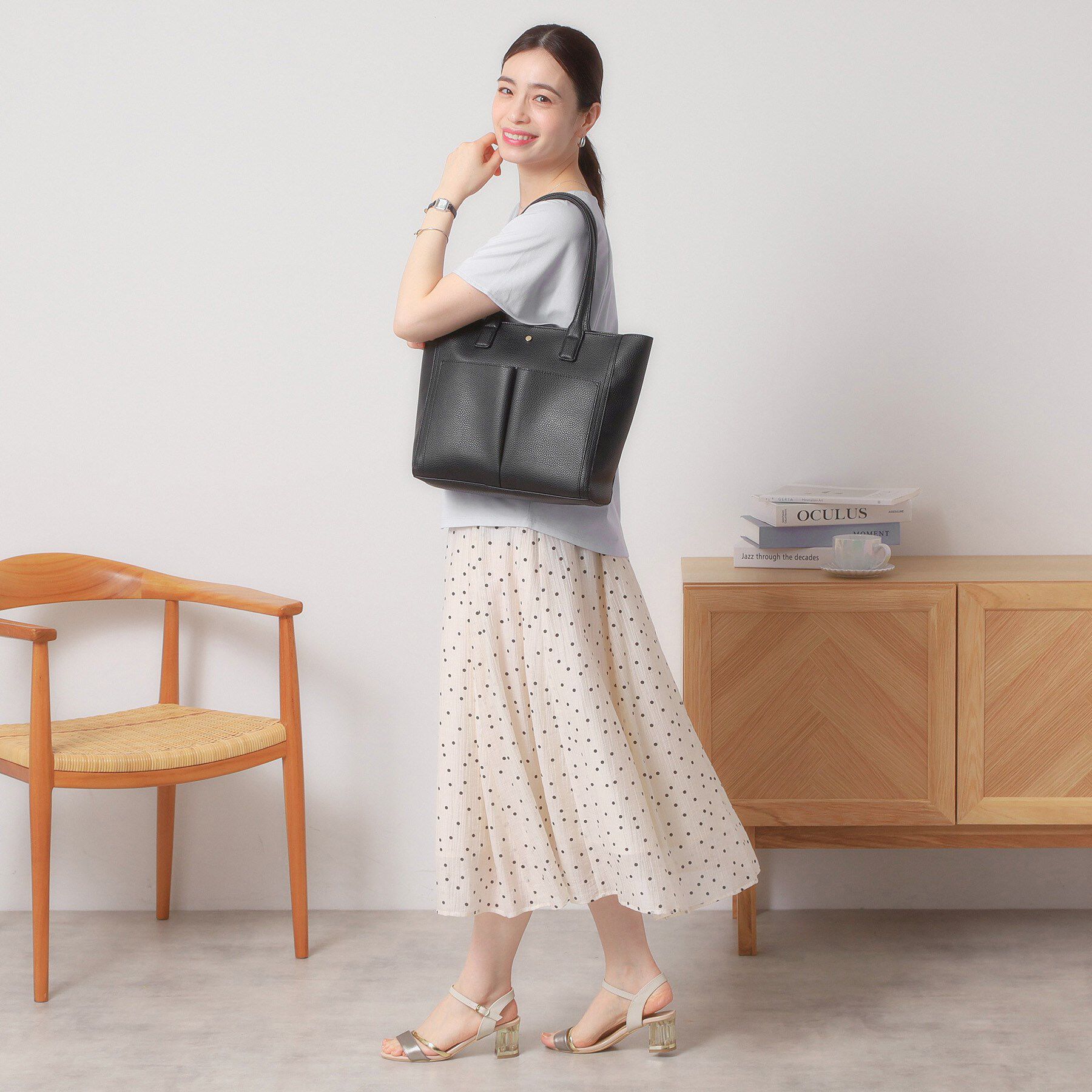 ITS&rsquo;DEMO「バッグイン付A4トート」|トートバッグ|