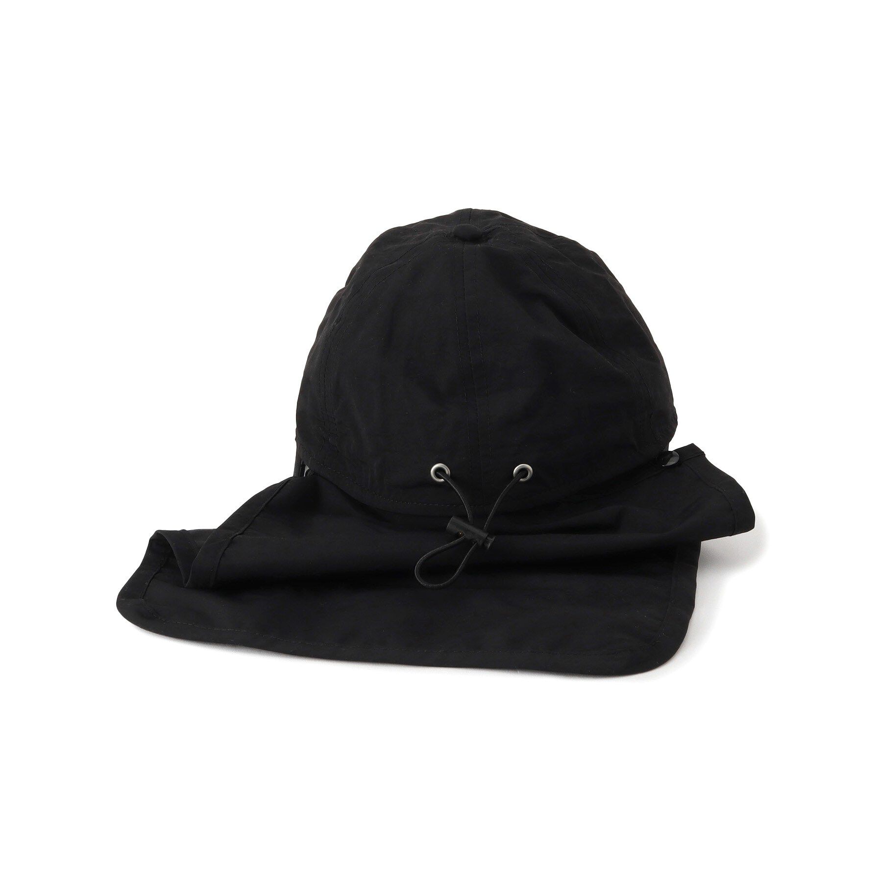 ITS&rsquo;DEMO「【撥水／冷感】タレ付きUVワイドキャップ」|キャップ・キャスケット|