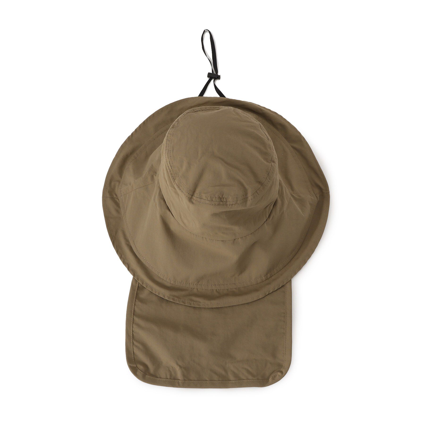 ITS&rsquo;DEMO「【撥水／冷感】タレ付きUVツバ広ハット」|ハット|