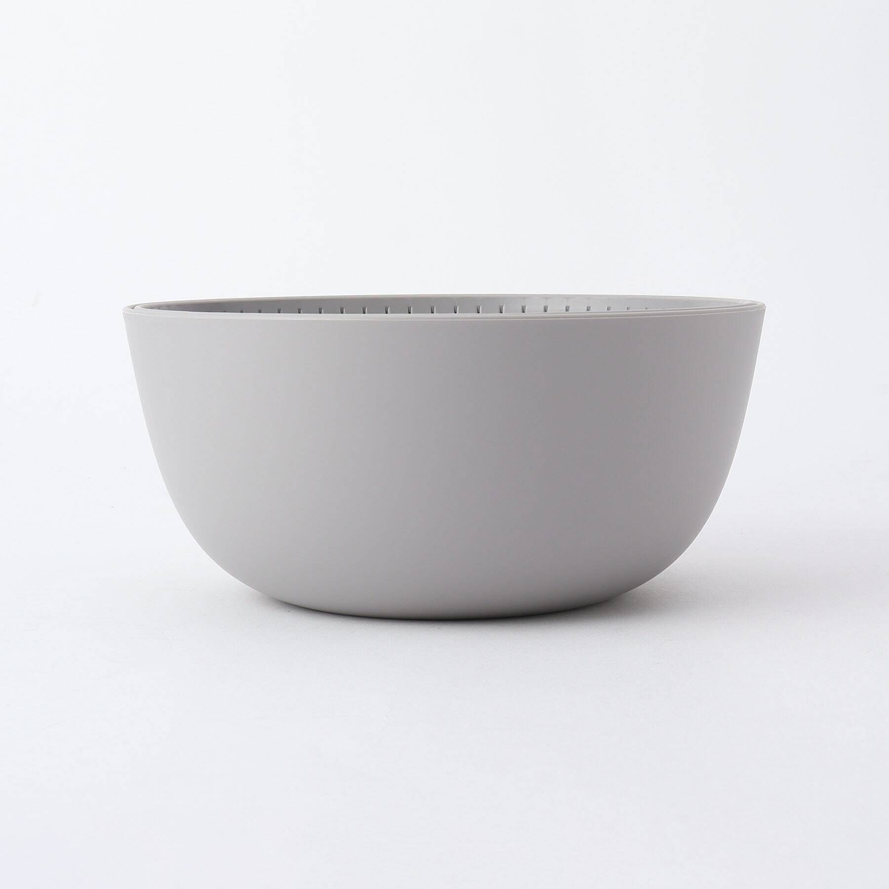 212 KITCHEN STORE「米とぎにも使えるザルとボール GY ＜like-it ライクイット＞」|食器・キッチングッズ|