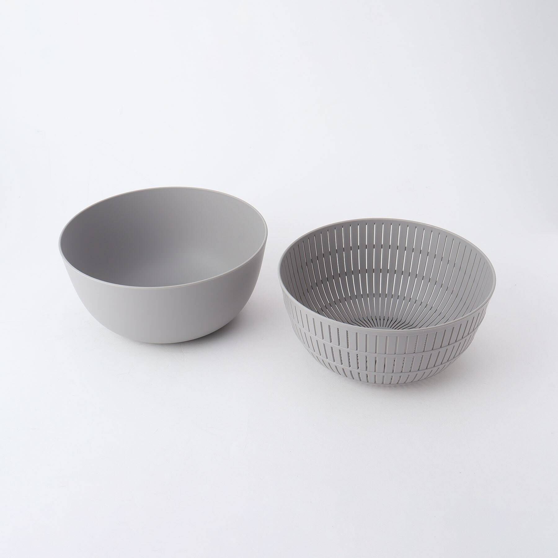 212 KITCHEN STORE「米とぎにも使えるザルとボール GY ＜like-it ライクイット＞」|食器・キッチングッズ|