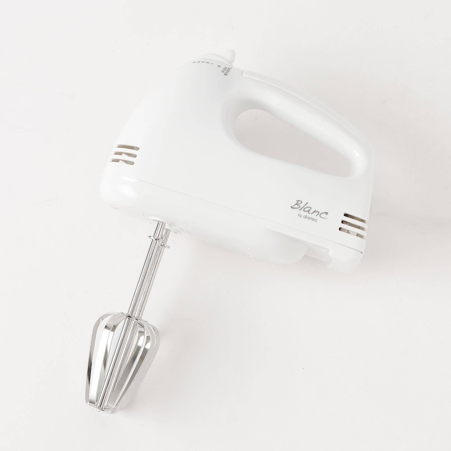212 KITCHEN STORE「ハンドミキサー ホワイト dretec ドリテック」|食器・キッチングッズ|