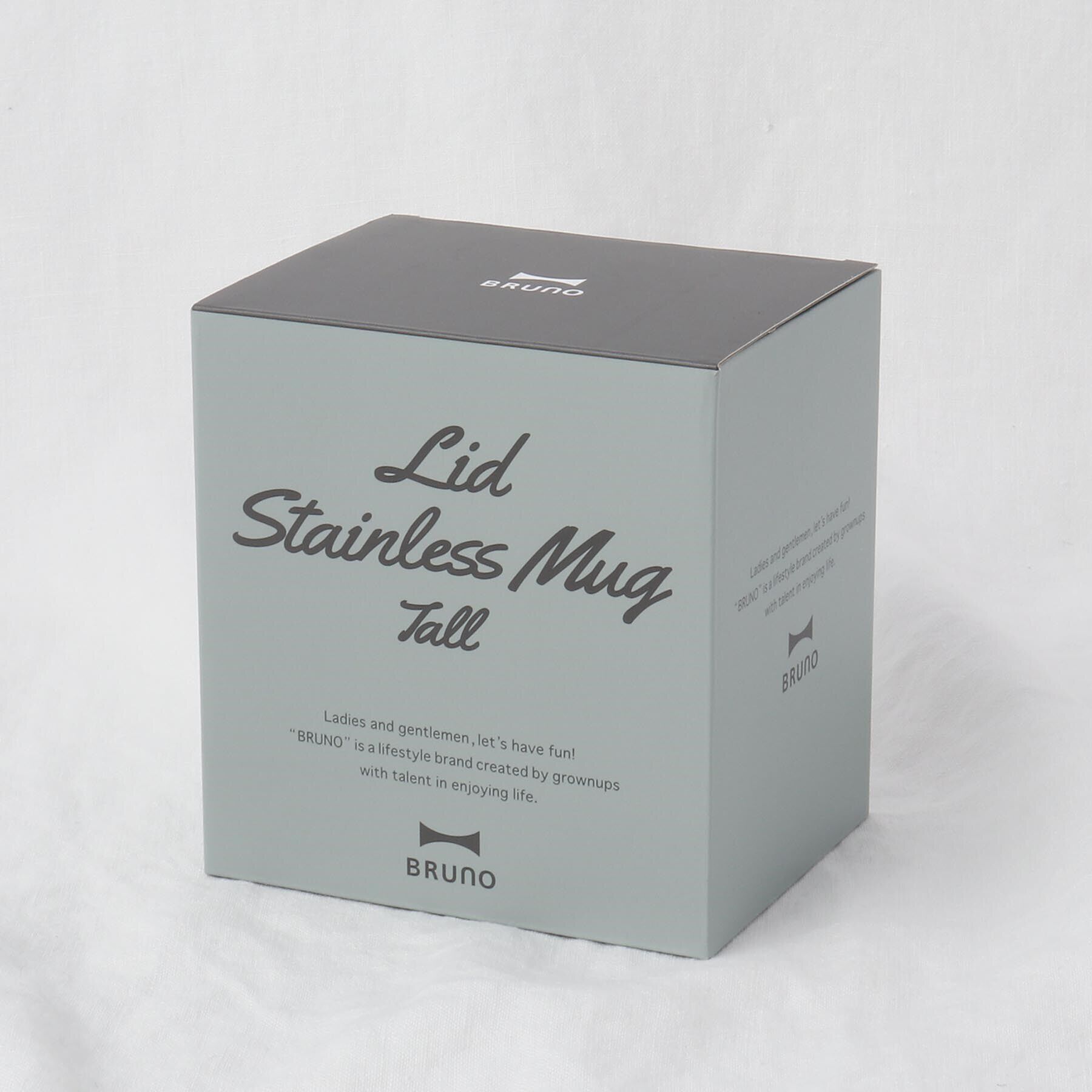 212 KITCHEN STORE「蓋つきステンレスマグ tallBGY ＜BRUNO ブルーノ＞」|グラス・マグカップ|