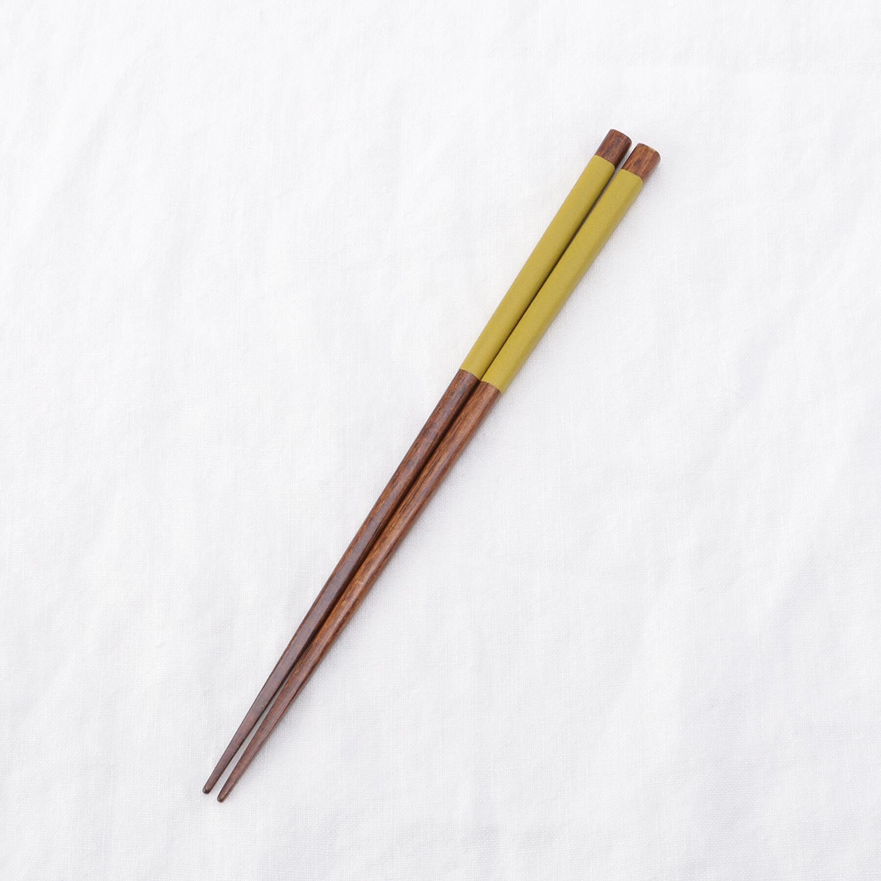 212 KITCHEN STORE「箸 食洗先角いろどり 黄 23cm」|食器・キッチングッズ|その他