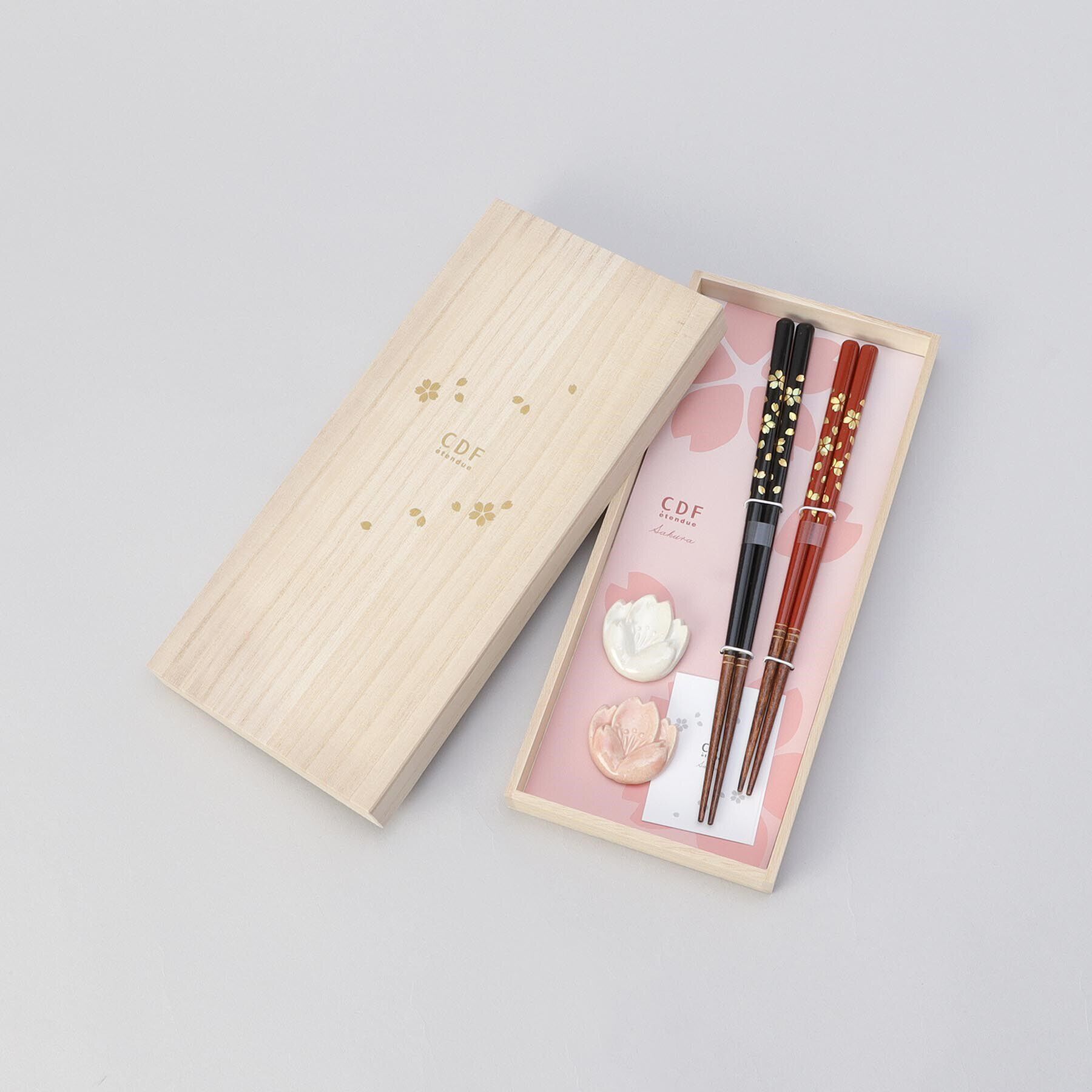 212 KITCHEN STORE「ペア箸＆箸置きセット さくら」|食器・キッチングッズ|その他