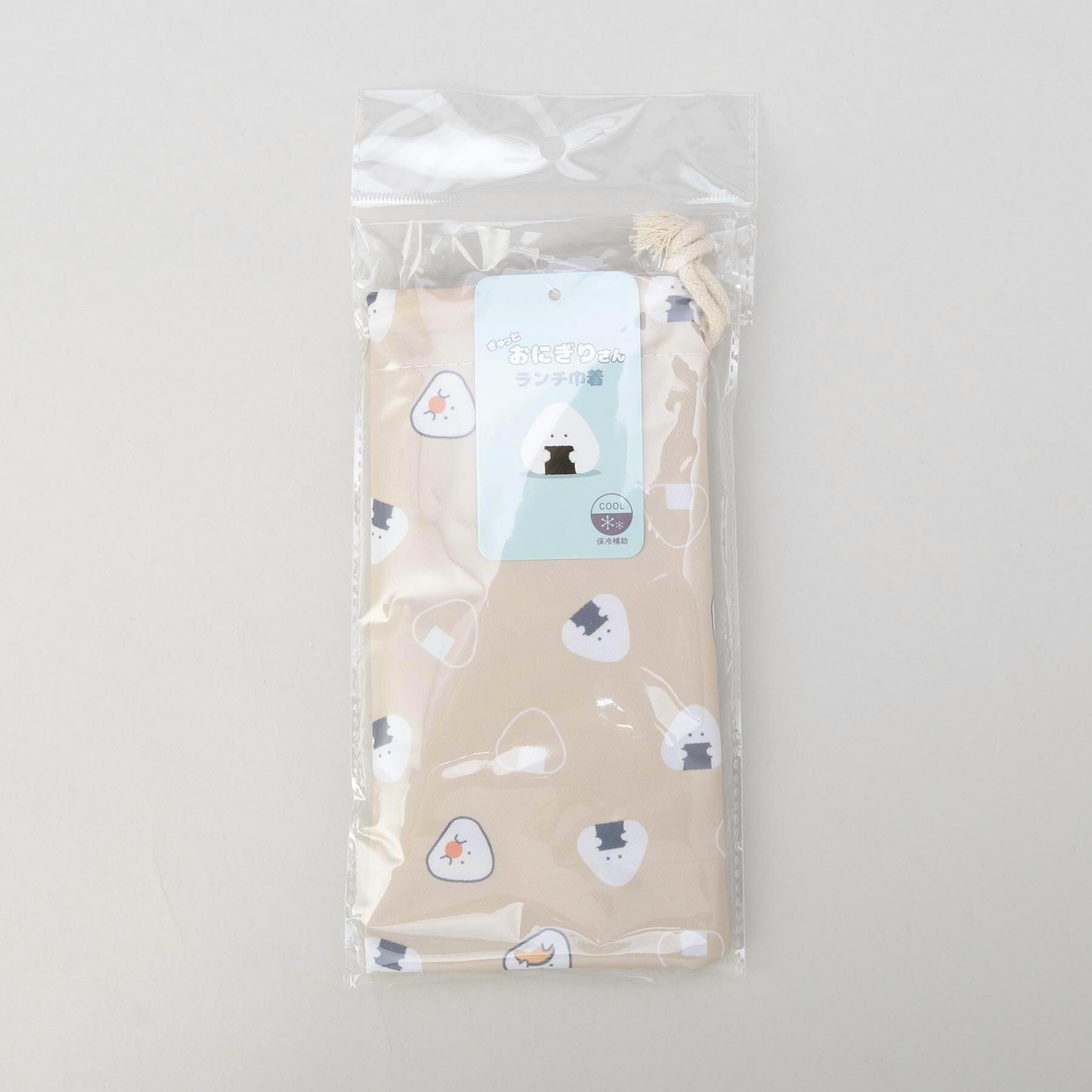 212 KITCHEN STORE「ぎゅっとおにぎりさん ランチ巾着 BE」|食器・キッチングッズ|