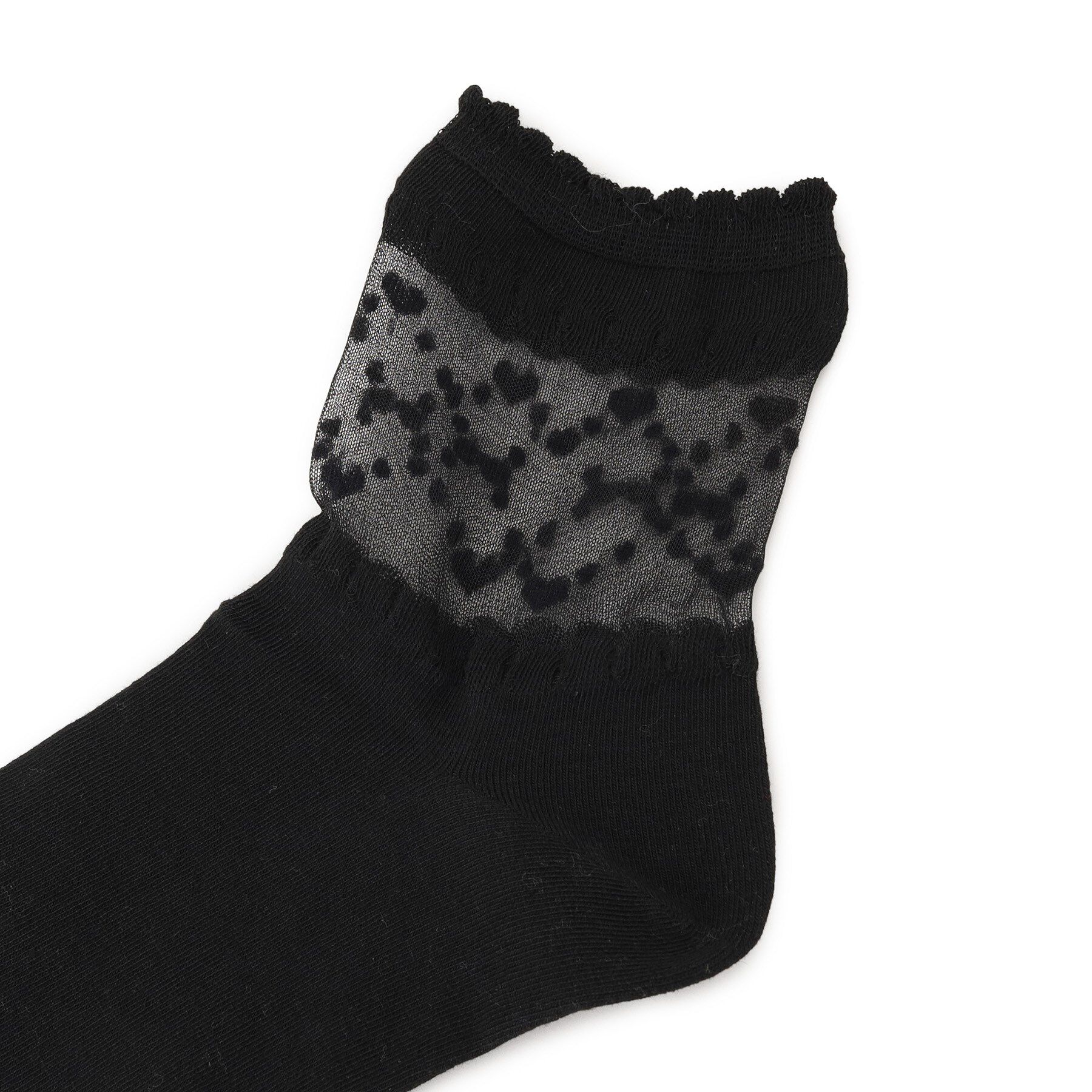 Doll Kiss「シースルーハート&times;リボンソックス」|ソックス|