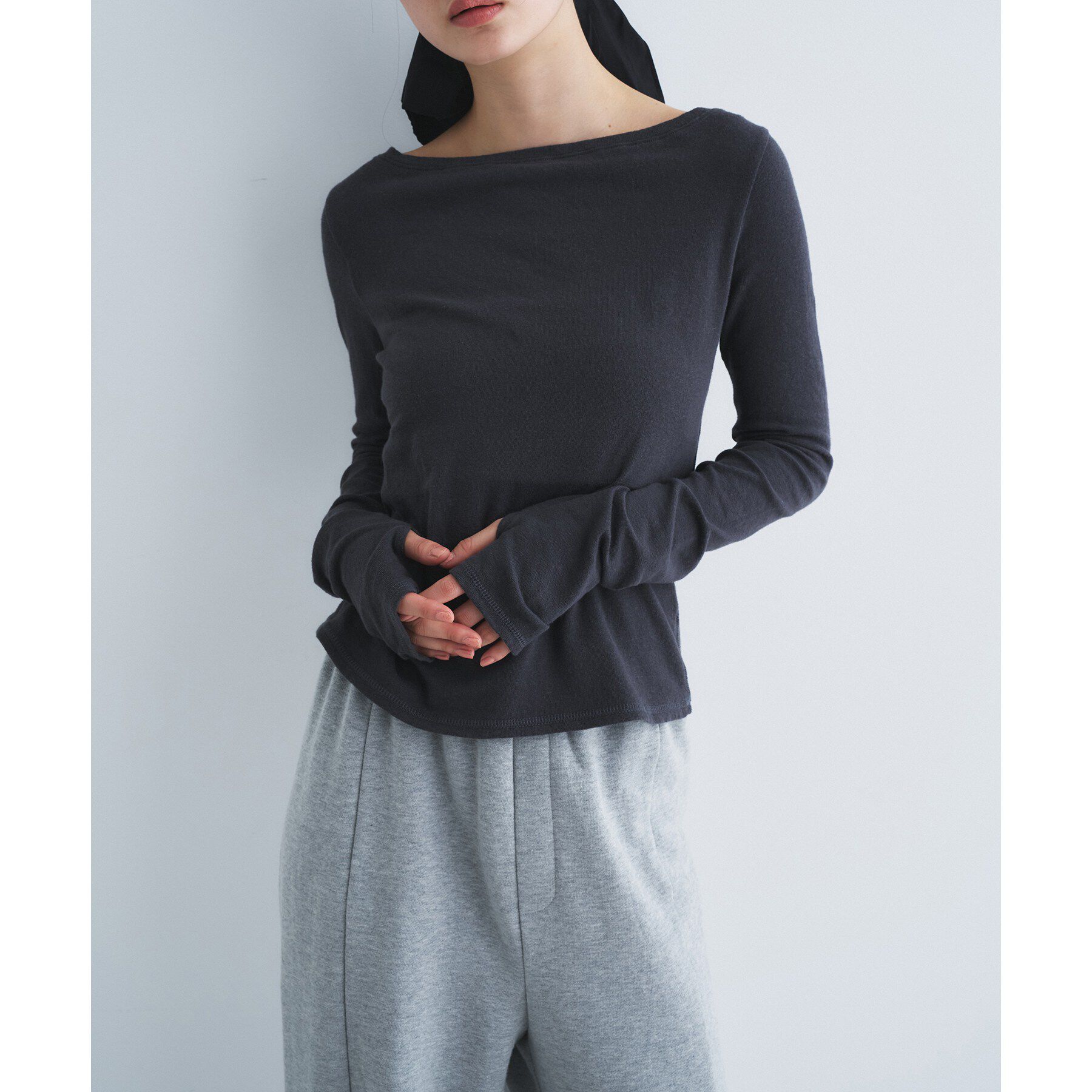 CODE A「backline elastic pullover」|Tシャツ・カットソー|