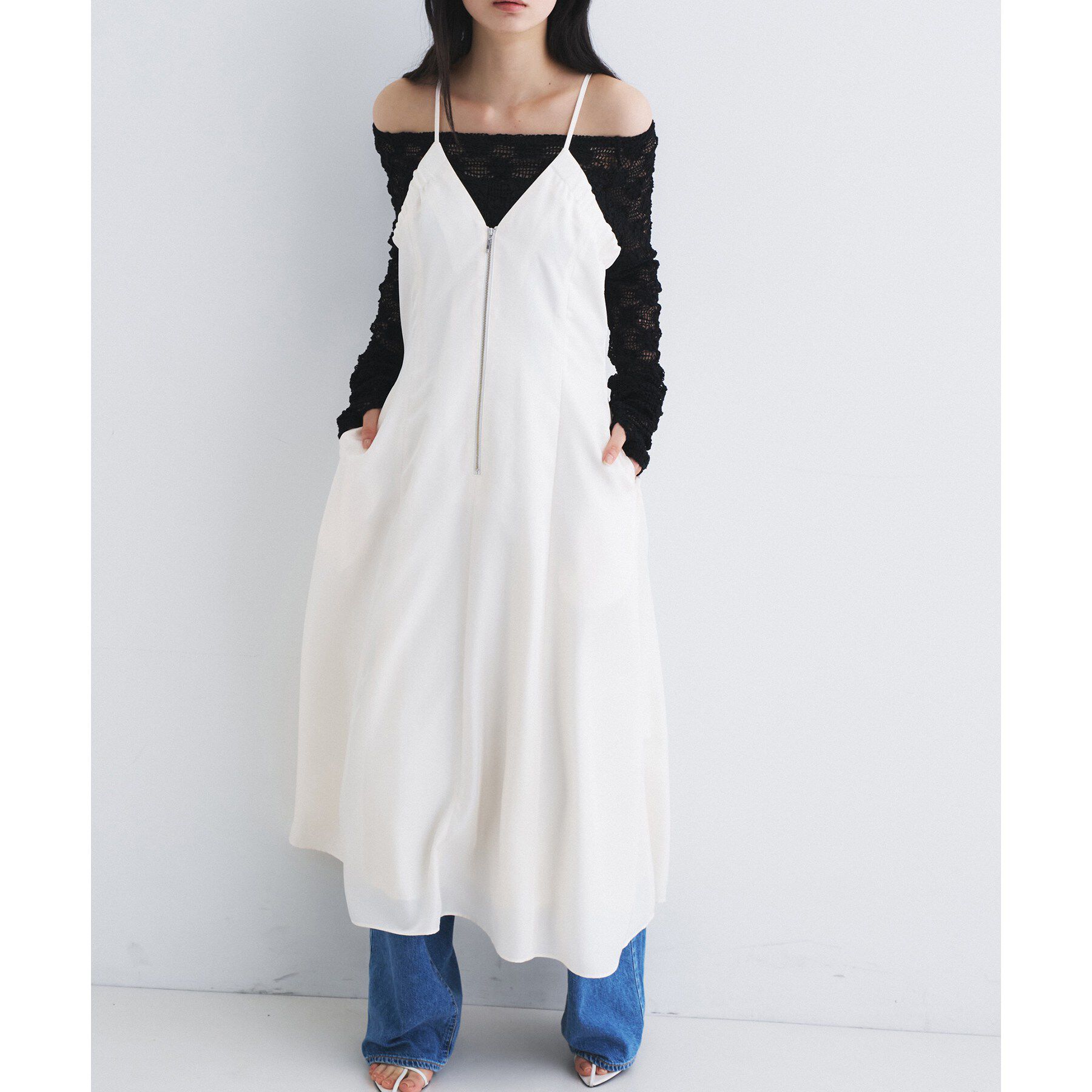 CODE A「sensual strap cami dress」|ワンピース|
