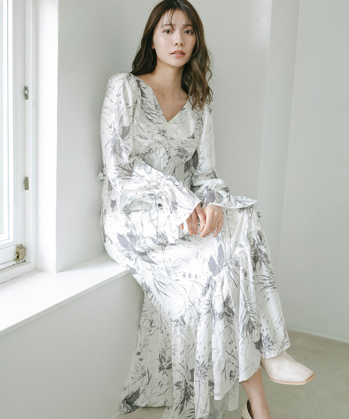 COCO DEAL「フラワープリントワンピース」|ワンピース|