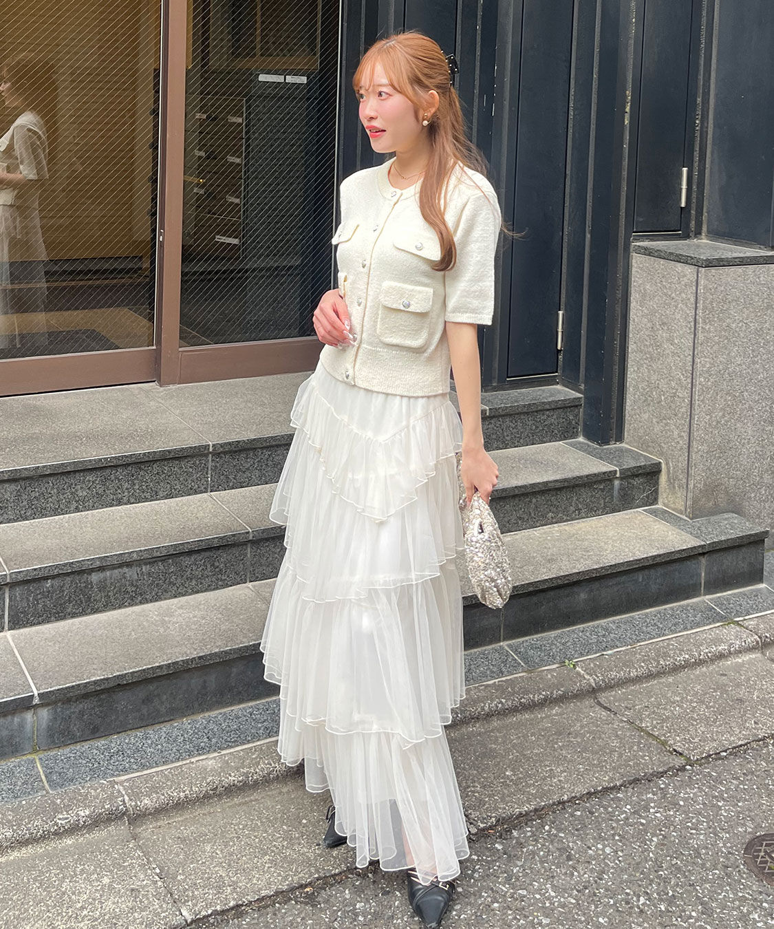 COCO DEAL「ブークレーニットカーディガン」|ニット・セーター|