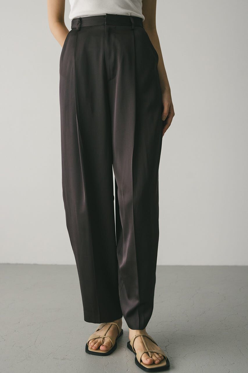 STYLEMIXER「サテンタックフォルムパンツ」|その他|