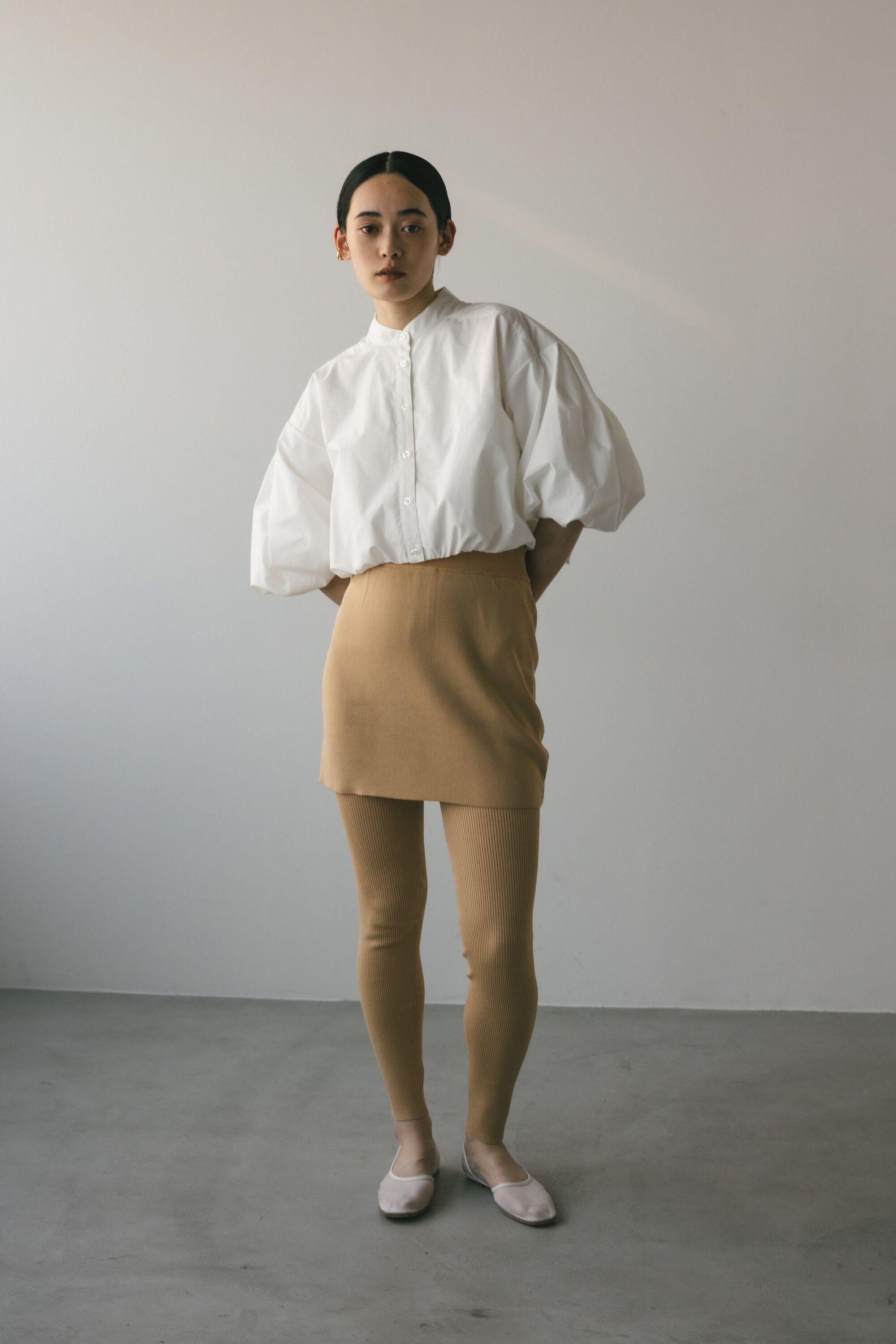 STYLEMIXER「ドライニットミニスカートパンツ」|その他|