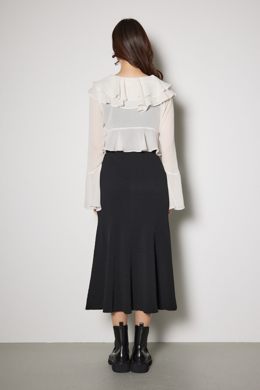 rienda「カーディガンセットニットマーメイドワンピース」|ワンピース|