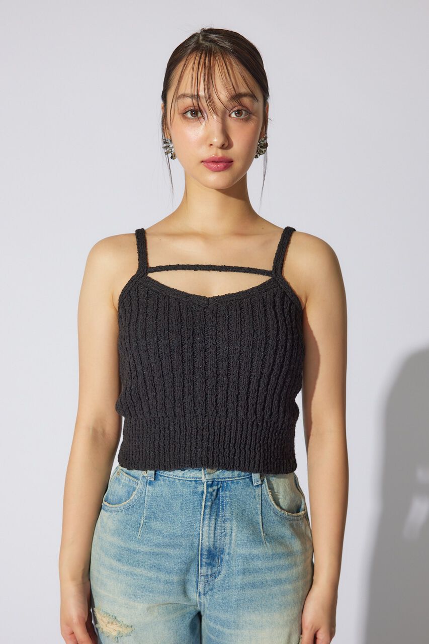rienda「ニットビスチェ」|キャミソール|
