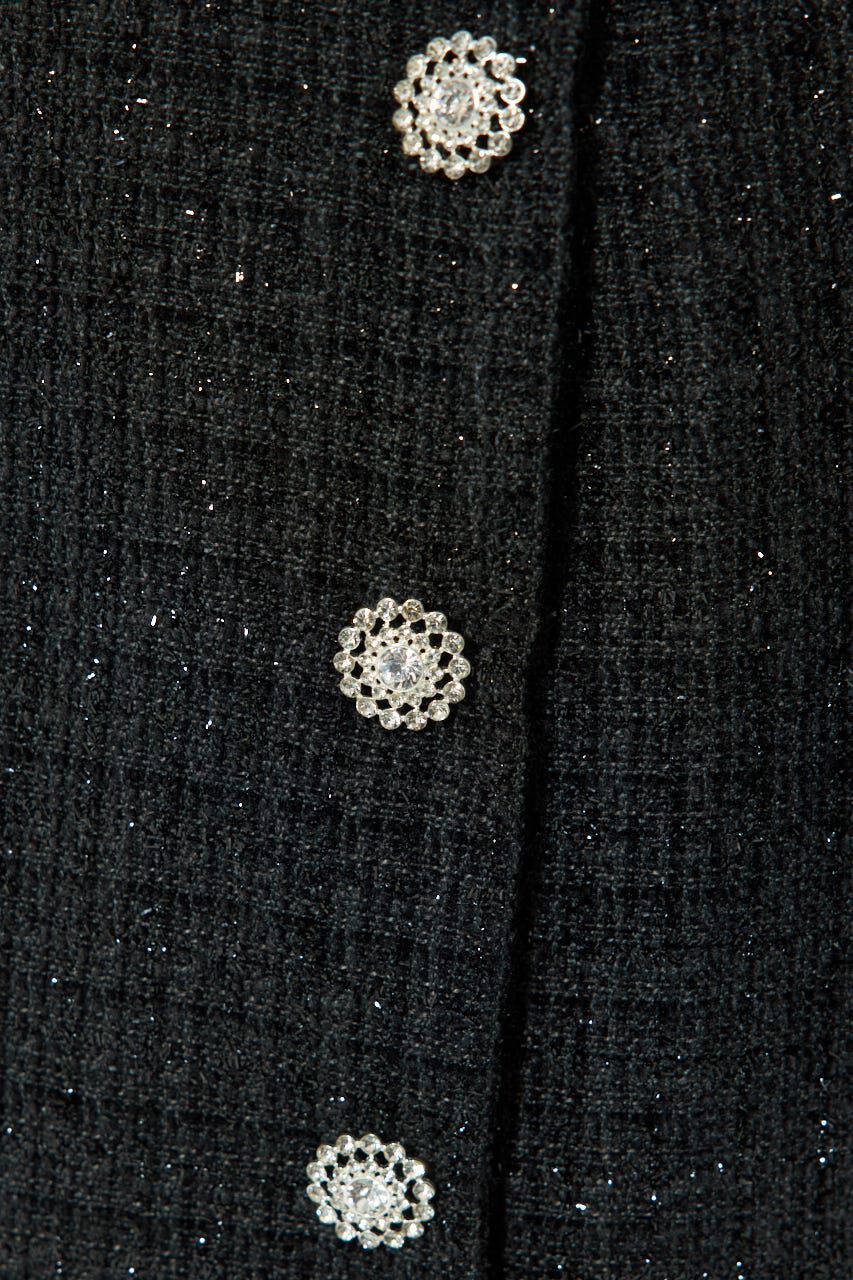 rienda「ラップスリットツイードマーメイドスカート」|スカート|