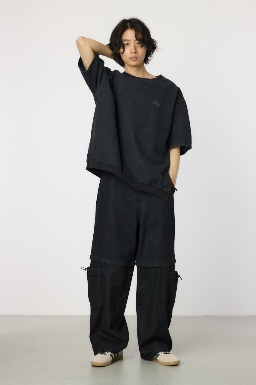 RODEO CROWNS「サイドジップデニムトップス」|シャツ・ブラウス|