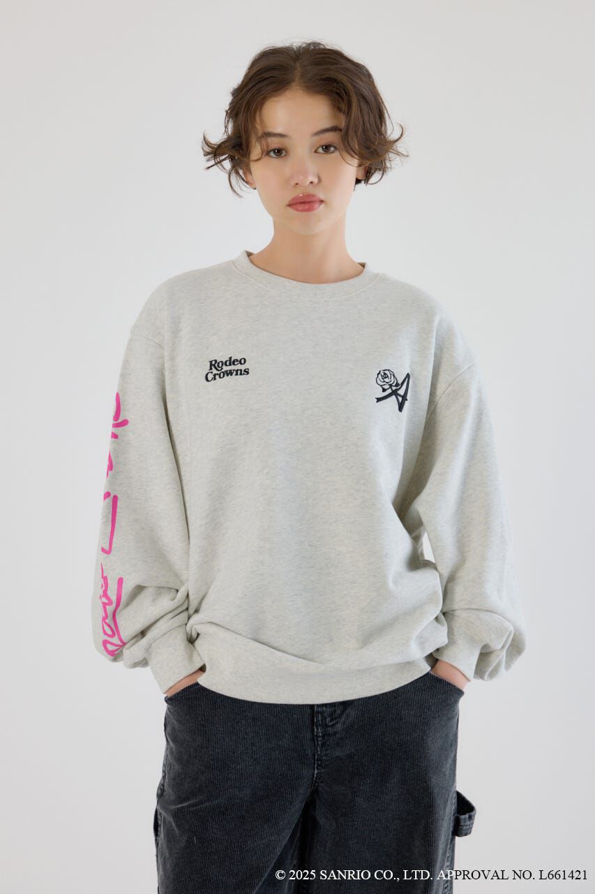 RODEO CROWNS「(サンリオキャラクターズ) アドローザ スウェット」|パーカー|