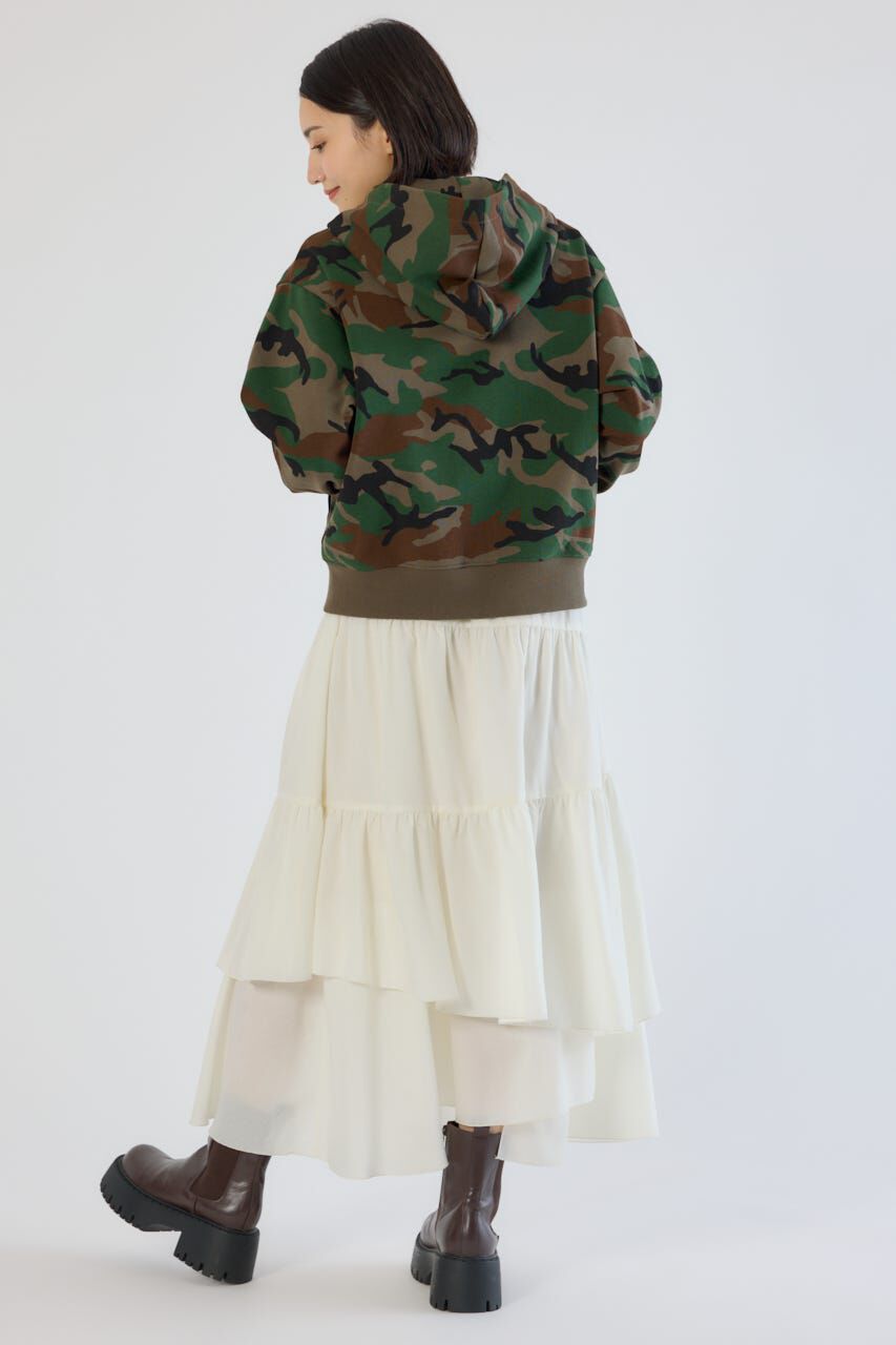 RODEO CROWNS「SHARE PATTERN W ジップパーカー」|パーカー|