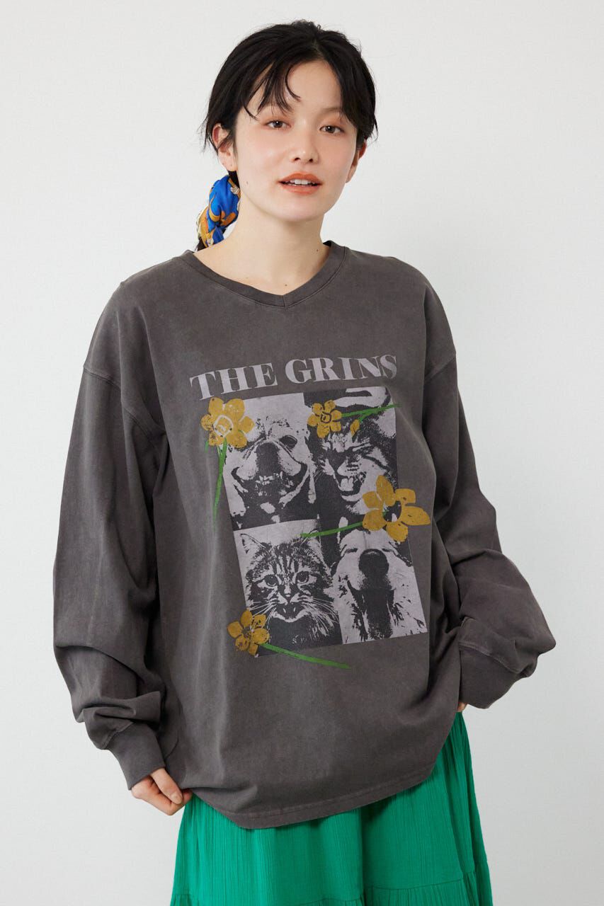 RODEO CROWNS「アソートバンドロングTシャツ」|Tシャツ・カットソー|C.GRY