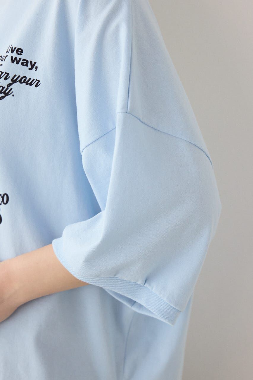 RODEO CROWNS「発泡マルチロゴビッグトップス」|Tシャツ・カットソー|