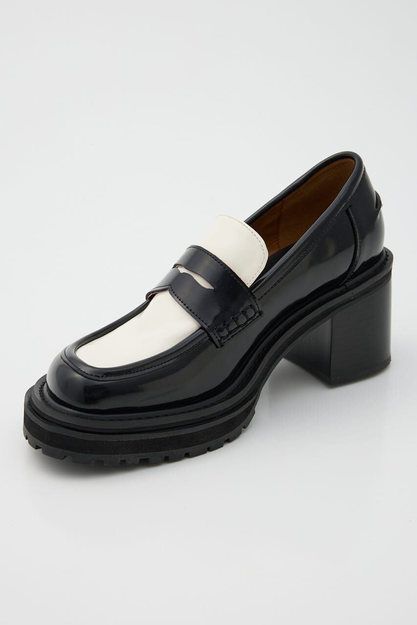 SLY「HEELED PENNY LOAFERS」|ローファー|
