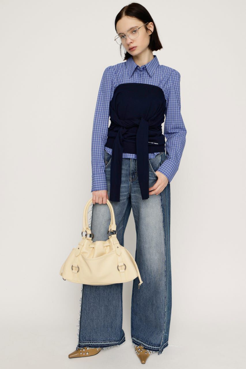 SLY「L／W TWIST SIZING DENIM」|デニム|