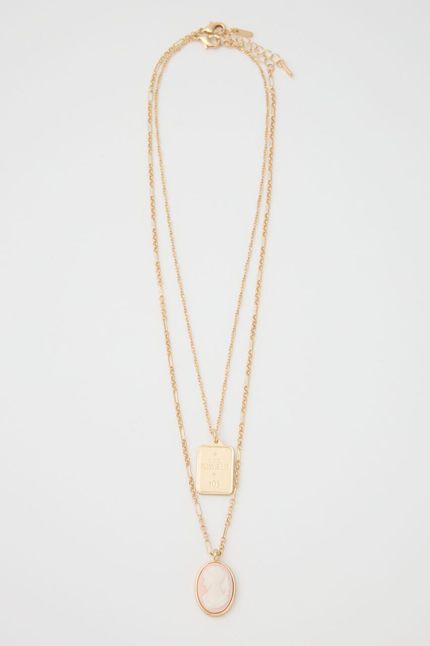 SLY「LAYERED LUCK PAIR ネックレス」|ネックレス|GLD