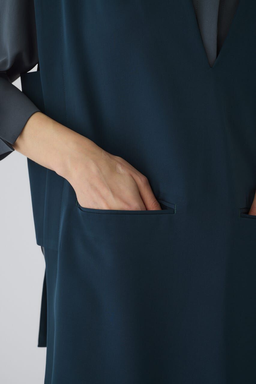 RIM.ARK 「Sharp neck cape」|シャツ・ブラウス|