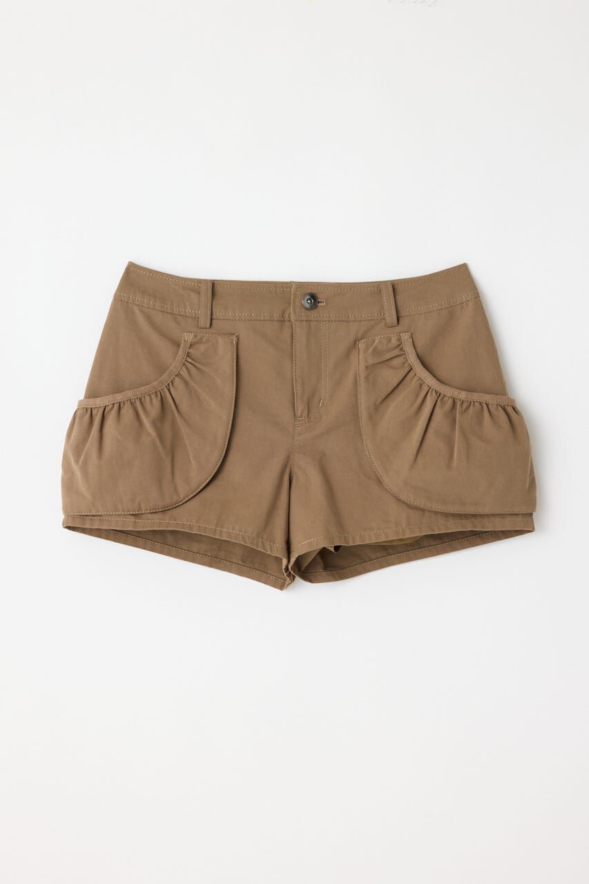 LAGUA GEM「POCKET GATHER COMPACT ショートパンツ」|その他|